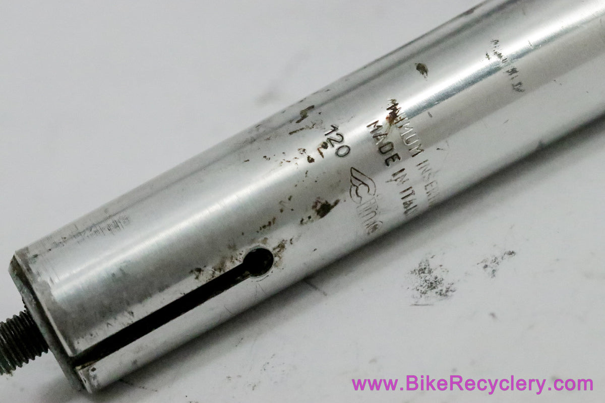 Cinelli XA Quill Stem: 120mm x 26.4mm (Near Mint But Missing Face Decal)