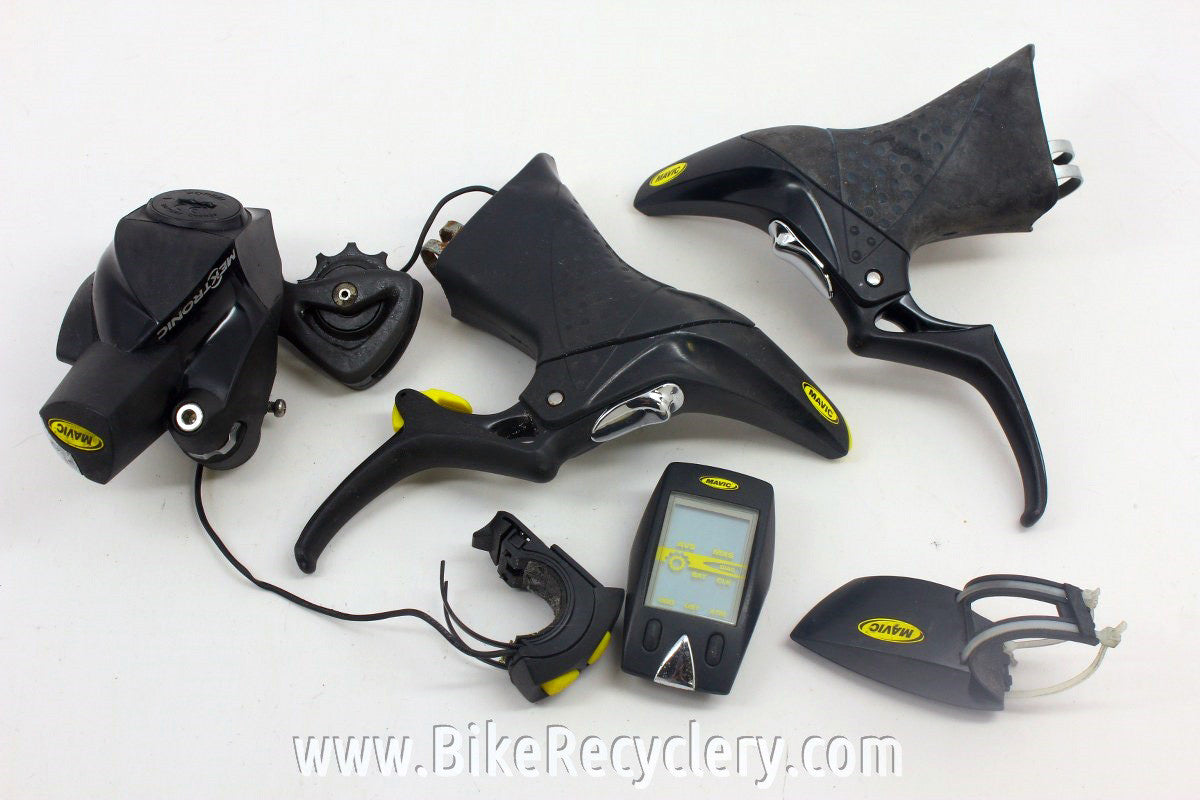 Vintage Mavic Mektronic Groupset: Electronic Shifting Drivetrain