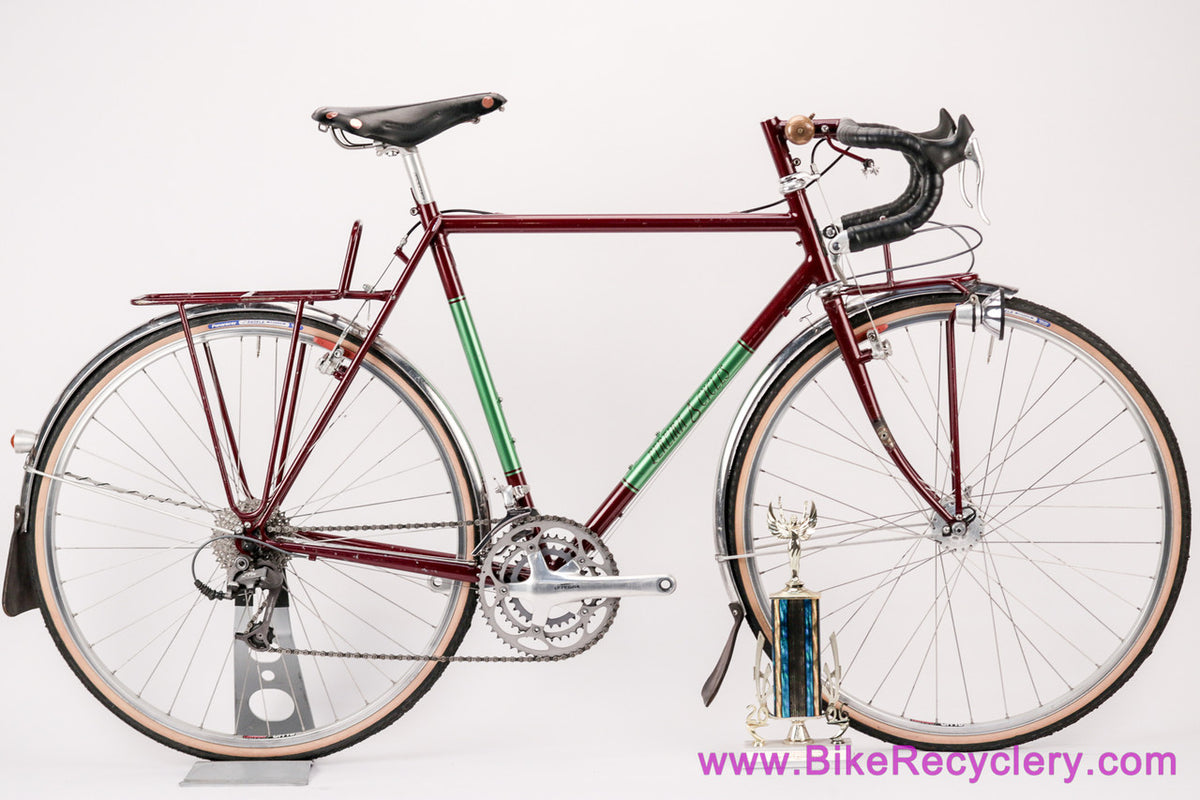 Tony Pereira Randonneur: 55cm x 57cm - Fillet Brazed - Custom Racks/Stem - Chris King HS/HB/BB - Paul - XTR - SON...