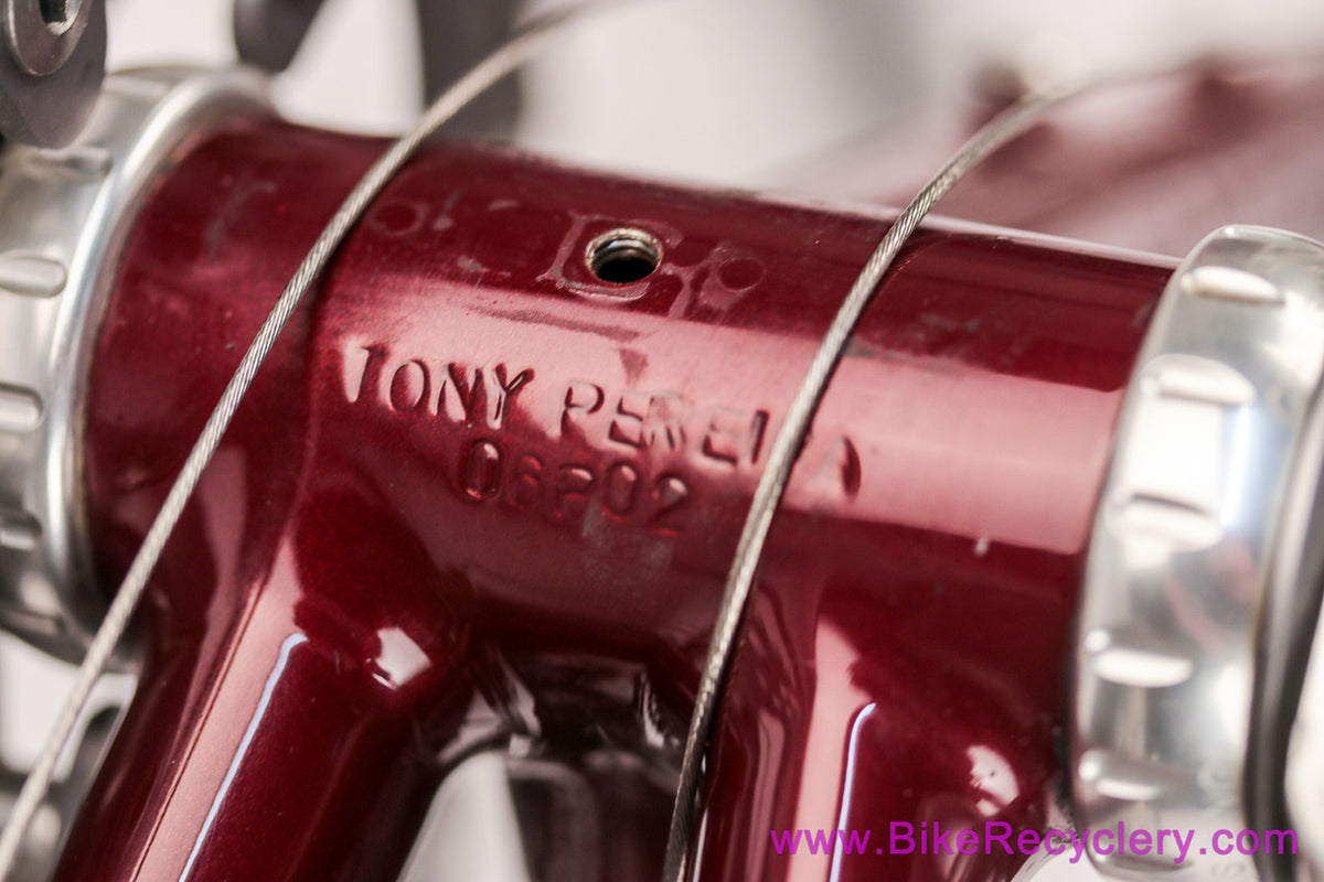 Tony Pereira Randonneur: 55cm x 57cm - Fillet Brazed - Custom Racks/Stem - Chris King HS/HB/BB - Paul - XTR - SON...