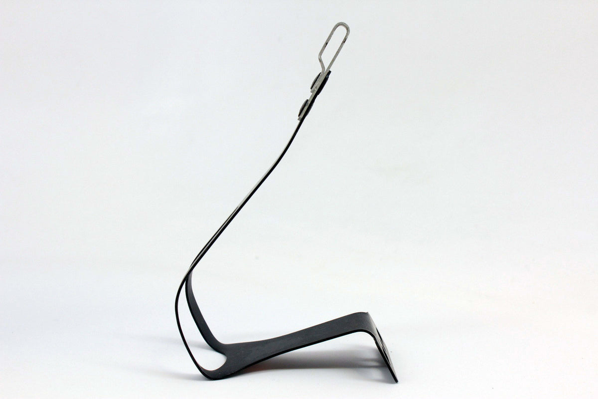 NOS Ale Art.97 Alloy Toe Clips: LARGE - Black Anodized