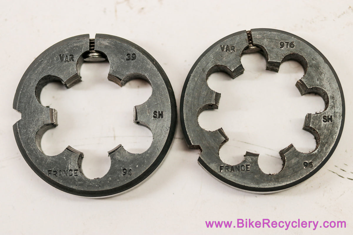 VAR 40/B Fork Steer Tube Threading Die Cutting Tool: 1" & 1" 1/8" Cutters + 1" - 1 1/8" - 1 1/4" Pilots