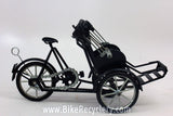 Rickshaw Bike Model for Household Decoration 10x7x3"