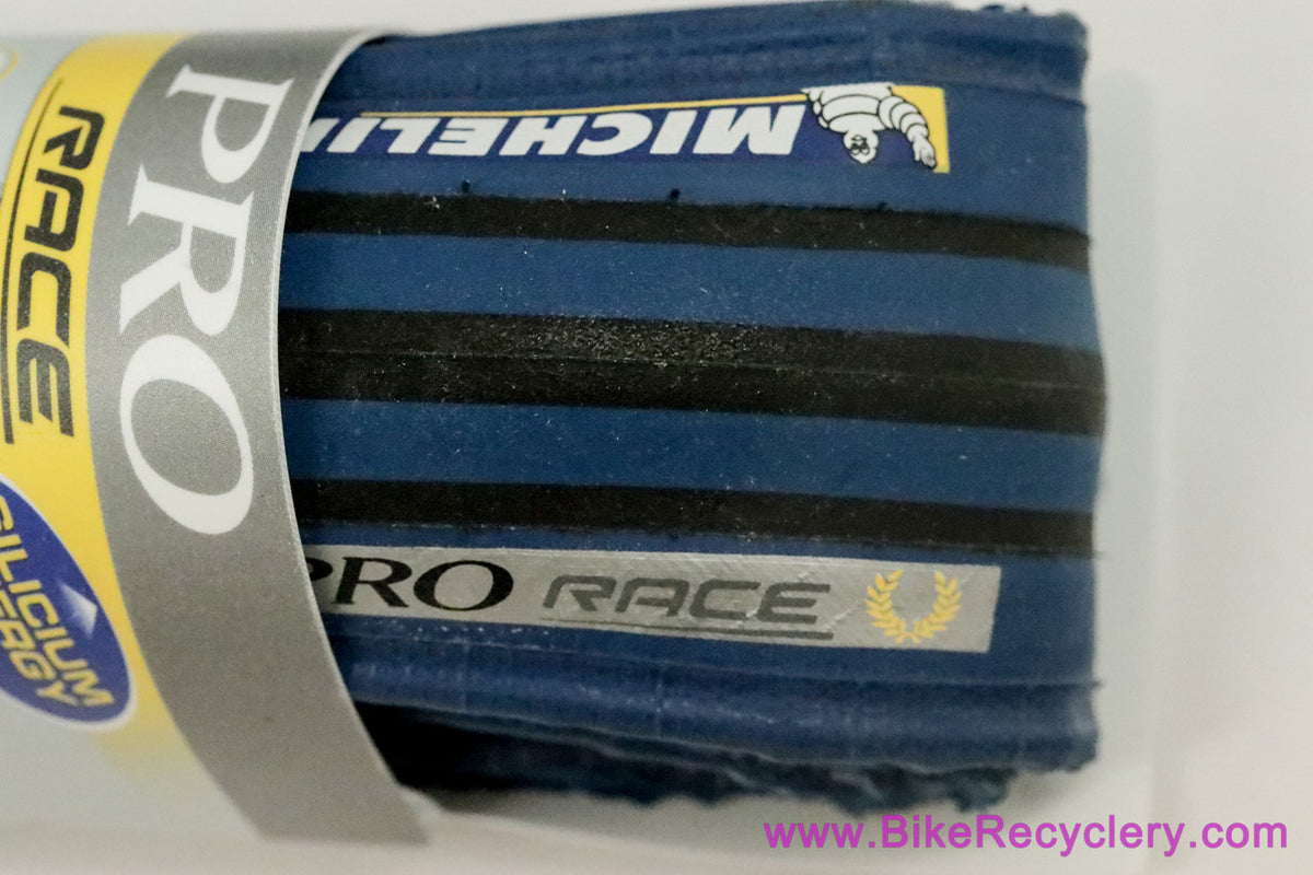 Michelin Pro Race 700 x 23mm Road Bike TIres: Dark Blue (NEW)