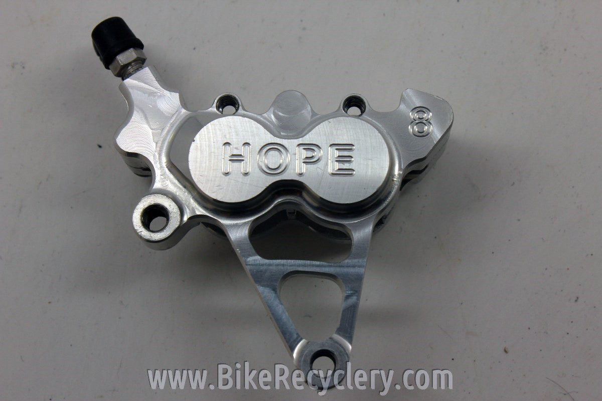 Vintage Hope M4 No 8 Disc Brake Caliper: 4 Piston, Near Mint