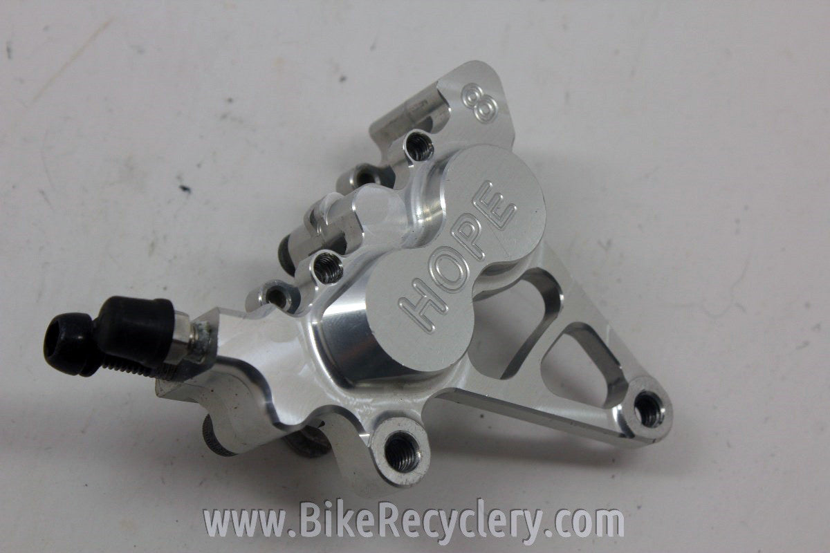 Vintage Hope M4 No 8 Disc Brake Caliper: 4 Piston, Near Mint