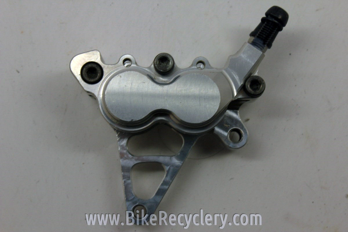 Vintage Hope M4 No 8 Disc Brake Caliper: 4 Piston, Near Mint