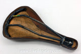 Lepper Voyager Leather Saddle: Reynolds 531 Rails, 294g, Dark Reddish Brown, ie Brooks Swallow