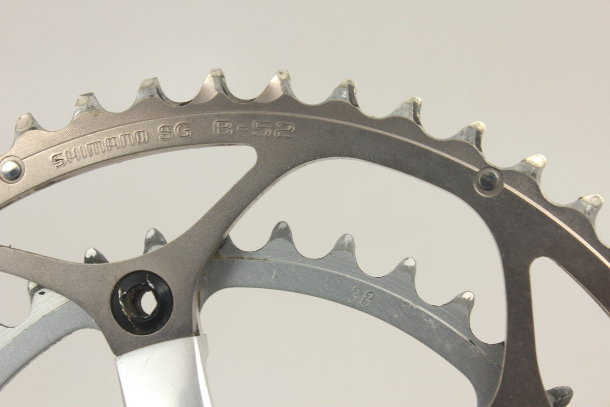 Shimano Dura Ace 7700 Crankset & Bottom Bracket: 170mm, 52/38t, 109.5x68 Octalink V1