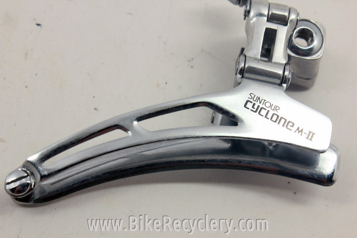 NIB/NOS Suntour Cyclone Mark 2 MK-II Front Derailleur: Endless Type, NO BAND