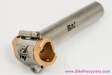 Ballistic Titanium Seatpost: 28.6mm x 150mm - For Display or Parts Only