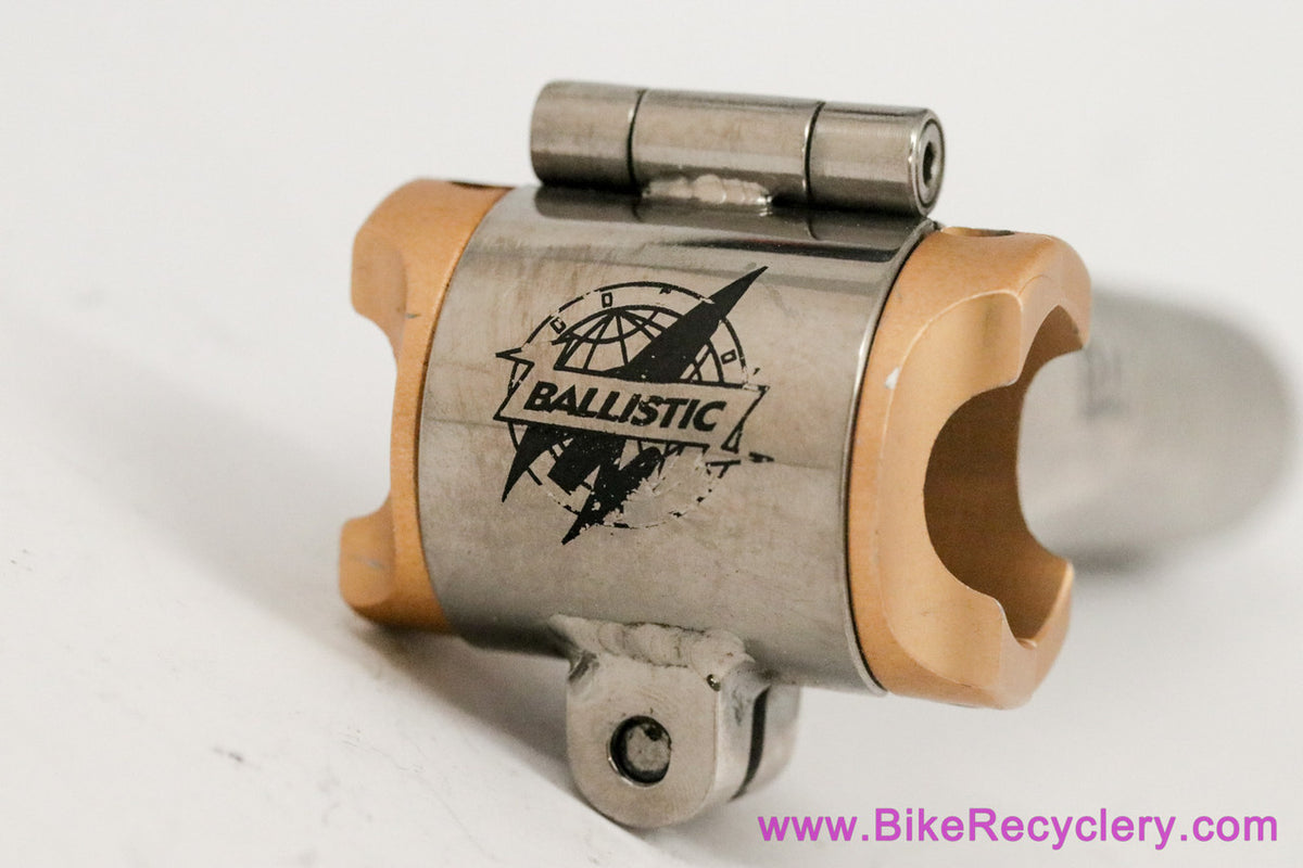 Ballistic Titanium Seatpost: 28.6mm x 150mm - For Display or Parts Only