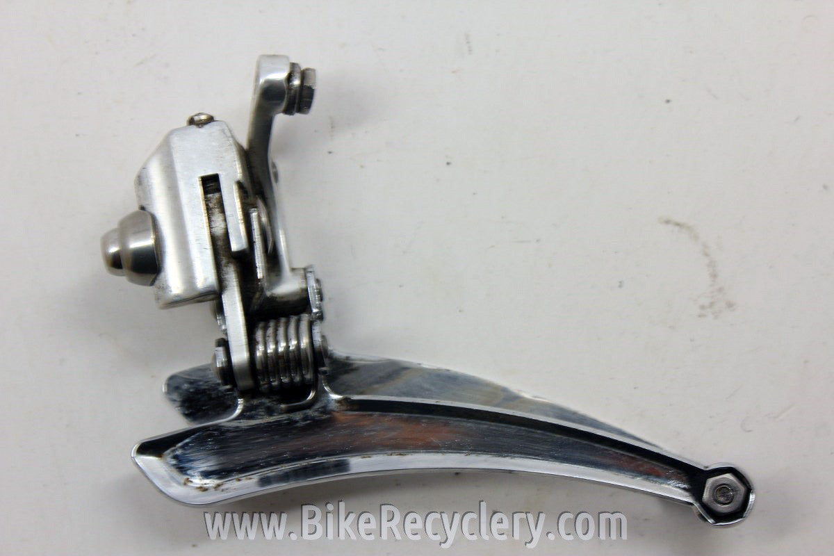 Campagnolo 1st Gen C-Record Front Derailleur: Braze On EXC+