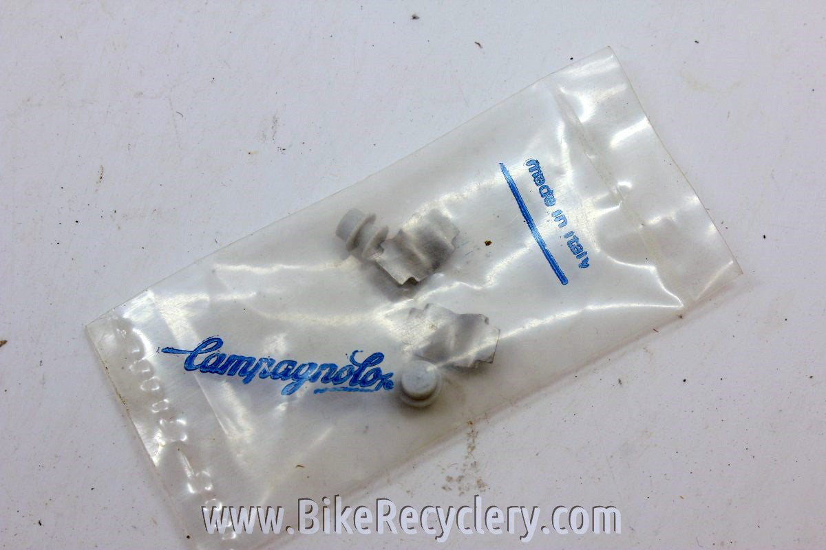 NIB/NOS Campagnolo C-Record Brake Lever Aero Guides/Tabs and Plugs: White