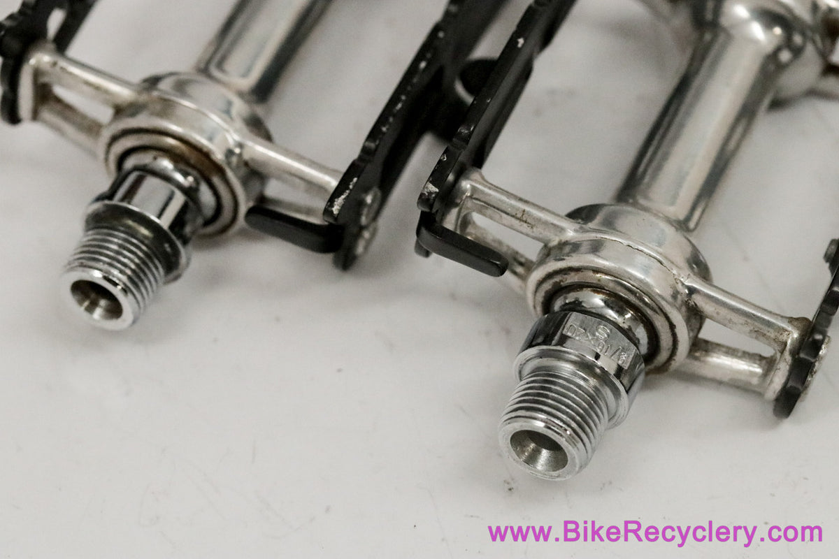 Campagnolo Record SL Superleggeri Strada Pedals: 1037/a -Black Cages (EXC)