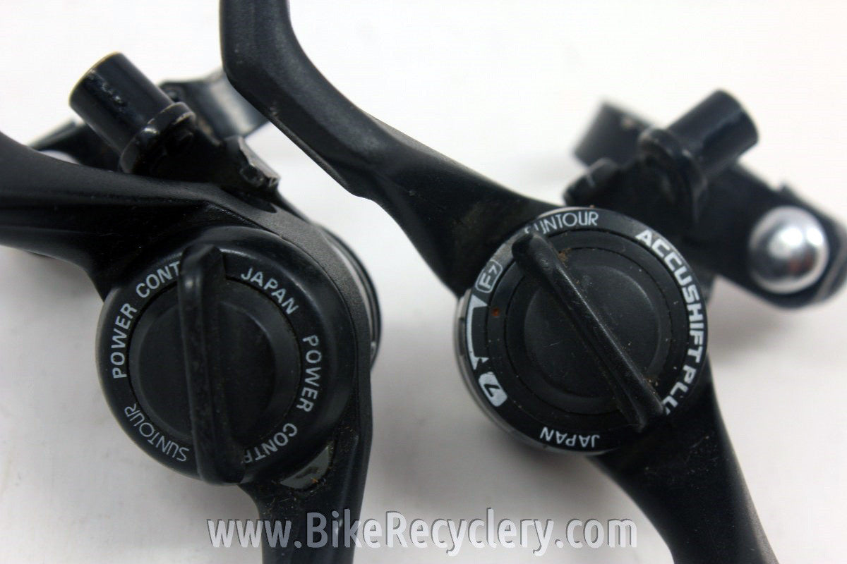Vintage Suntour Command Shifters: 7 Speed SL-CD01
