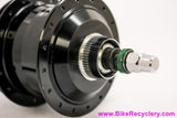 Shimano Alfine SG-S700 11 Speed Hub: 32H x 135mm - CL Disc - Hardware - Black