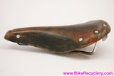 Fujita Belt F17 Competition Leather Saddle:  1970's - Made in Japan (Supple)