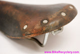 Fujita Belt F17 Competition Leather Saddle:  1970's - Made in Japan (Supple)