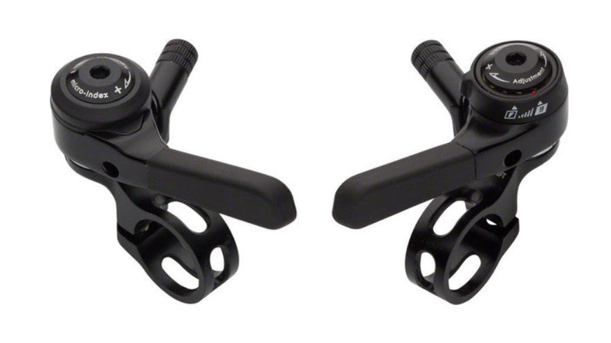 microSHIFT SL-A11 Thumb Shifters: 2/3 x 11s Shimano Road - Indexed/Friction  (NEW)