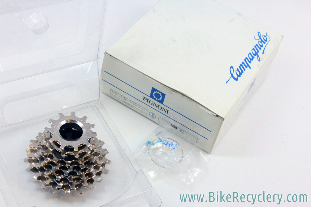 NIB/NOS Campagnolo Record 8 Speed Cassette: CS-8S - w/ KIT-FH011 Adapter - 11-21T