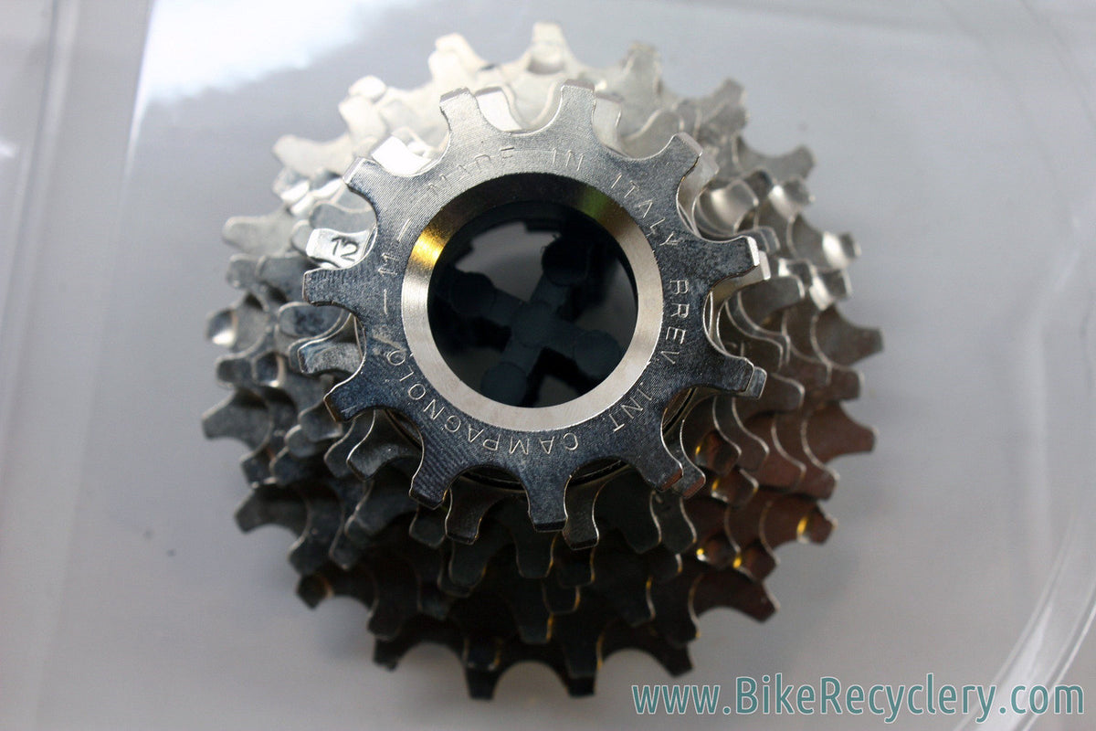 NIB/NOS Campagnolo Record 8 Speed Cassette: CS-8S - w/ KIT-FH011 Adapter - 11-21T