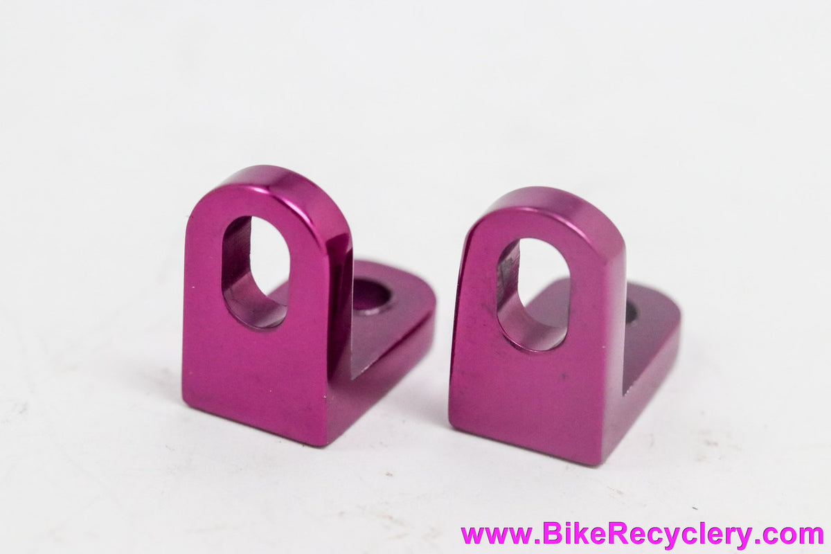Grafton Speed Controller L-Brackets: 3DV Purple! Converts To Threaded Pads (Near Mint+ Set/4)