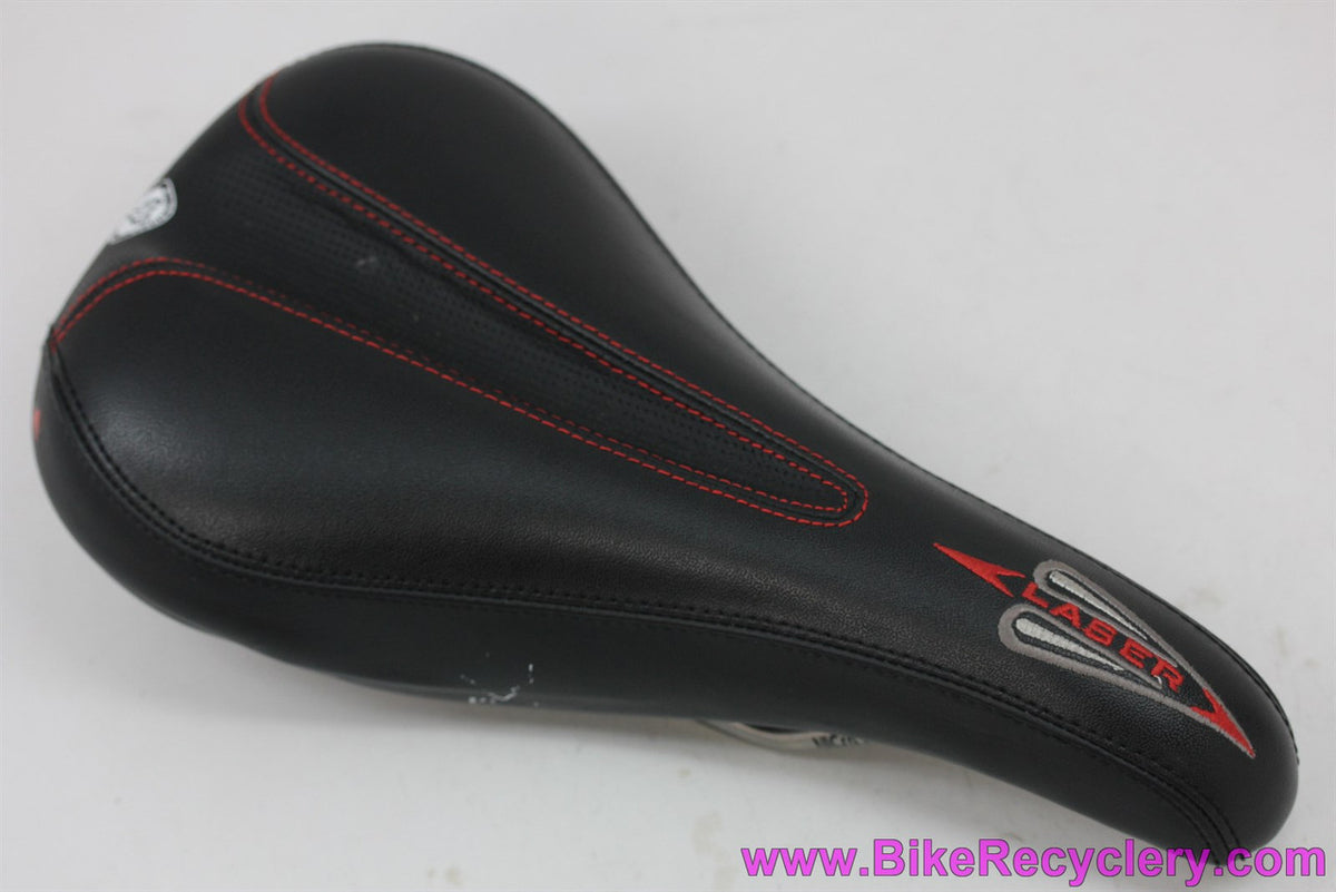 WTB Laser V Saddle: NiCro Tubular - Black / Red (New Take-Off)