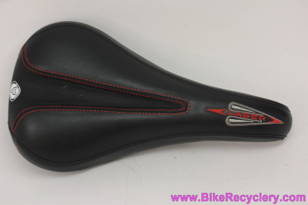 WTB Laser V Saddle: NiCro Tubular - Black / Red (New Take-Off)