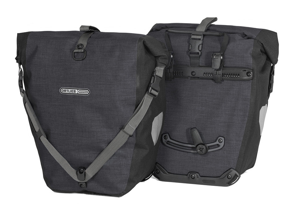 Ortlieb Back-Roller Plus Pannier Set - 40L /Pair - Graphite Black - F513 (New)
