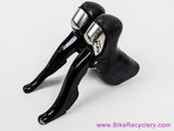 Shimano 105 ST-5700 10-Speed STI Shifters: 2x10s - Black
