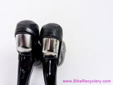 Shimano 105 ST-5700 10-Speed STI Shifters: 2x10s - Black
