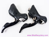Shimano 105 ST-5700 10-Speed STI Shifters: 2x10s - Black