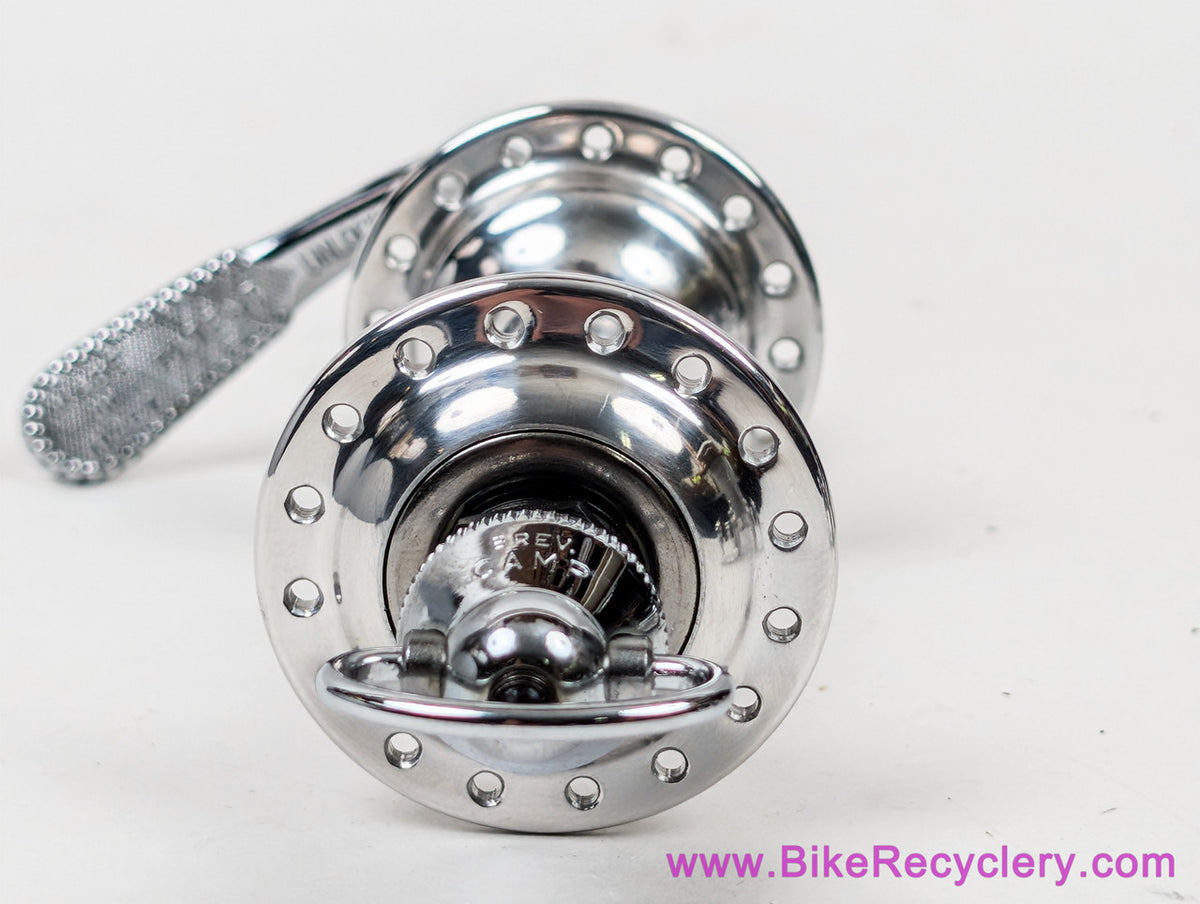 NIB/NOS Campagnolo Nuovo Record Strada Low Flange Hubset: 32H x 126mm - Curved Blade QR - Front/Rear - BSA - #1034