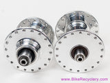 Phil Wood Classic High-Low Road Freewheel Hubset: 36H x 130mm - QR - Polished (EXC+)