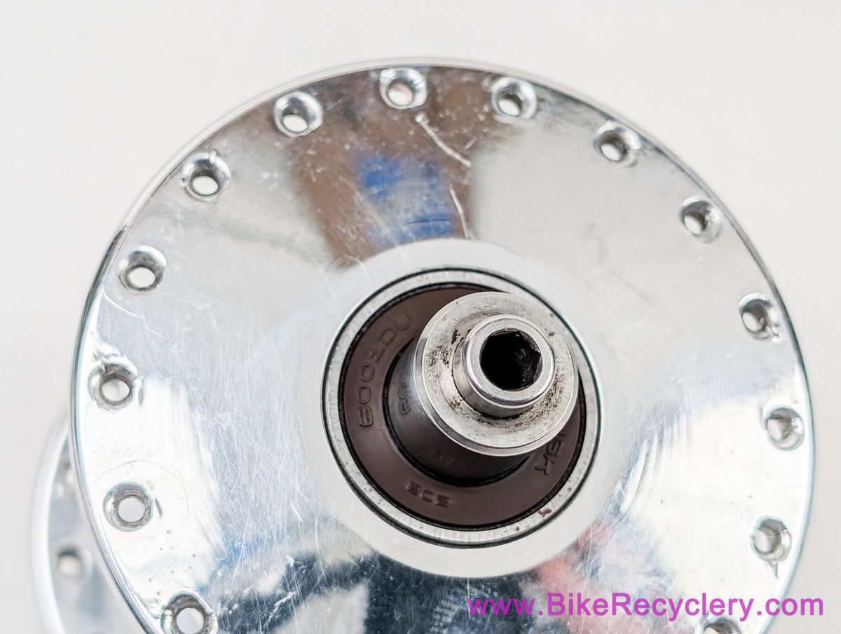 Phil Wood Classic High-Low Road Freewheel Hubset: 36H x 130mm - QR - Polished (EXC+)