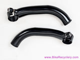 NIB/NOS ONZA RCR-160 Bar Ends: Ski-Bend - Ultralight Chromoly - 1990's  - Black