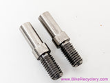 SRP Titanium V-Brake Boss / Studs: 8M x 1.25 x 16.75mm (Pair, MINT)