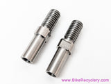 SRP Titanium V-Brake Boss / Studs: 8M x 1.25 x 16.75mm (Pair, MINT)