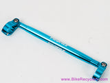 Profile Handlebar Cross Brace: Turquoise Ano - 9" - Vintage 1990s (Near Mint+)