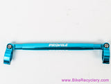 Profile Handlebar Cross Brace: Turquoise Ano - 9" - Vintage 1990s (Near Mint+)