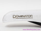 Viscount Dominator BMX Seat: White - Reproduction