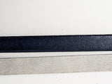 NOS Vintage Italian Bierreci BRC Leather Toe Straps: Black - 1970s 1980's