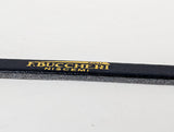 NOS Vintage Italian Bierreci BRC Leather Toe Straps: Black - 1970s 1980's