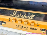 Marshall 9200 Dual Monobloc Tube Power Amp + SKB Rack Case: 100/100W (Mint Cosmetic, Bad Tubes)