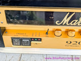 Marshall 9200 Dual Monobloc Tube Power Amp + SKB Rack Case: 100/100W (Mint Cosmetic, Bad Tubes)