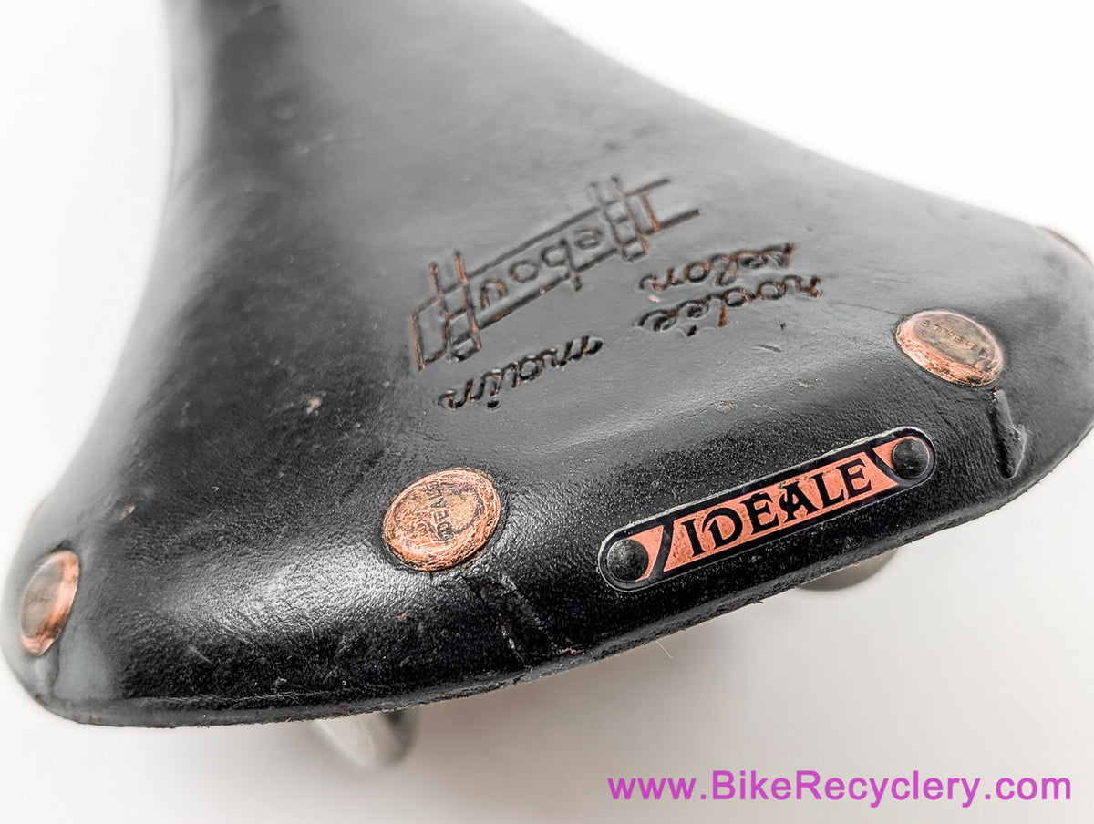 Ideale 90 TITANE Special Competition Saddle: Titanium Rails + Copper Rivets (Near Mint - Not Dry/cracking!)