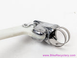 NOS Mafac Guidonnet City/Touring Brake Levers: White Plastic Blades