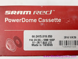 NIB/NOS SRAM Red PowerDome OG-1090 10s Cassette: 11-26t