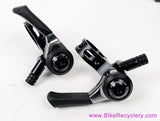 microSHIFT SL-A11 Thumb Shifters: 2/3 x 11s Shimano Road - Indexed/Friction  (NEW)